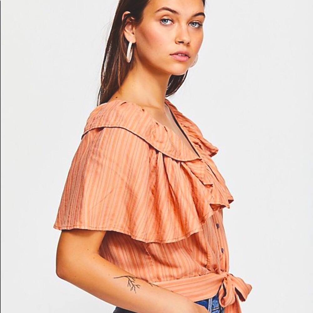 FREE PEOPLE Rosemary Top NWTBaked combo SZ XS, L - Picture 4 of 8